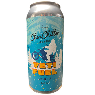 ChinChiller Yeti Fuel Cold IPA 440ml - The Beer Cellar