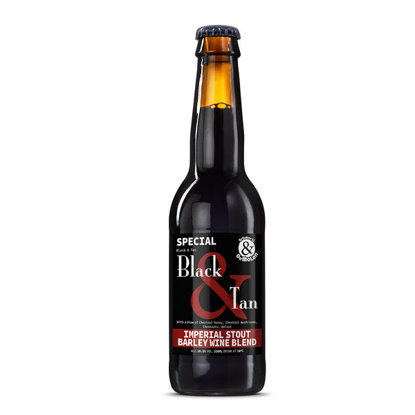 De Molen Black & Tan Imperial Stout Barley Wine Blend 330ml