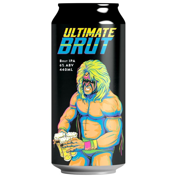 Double Vision Ultimate Brut Brut IPA 440ml