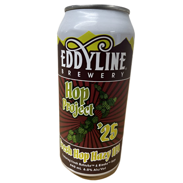 Eddyline Hop Project 2025 Fresh Hop Hazy IPA 440ml