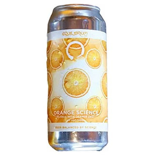 Equilibrium Brewing Orange Science Pilsner 473ml - The Beer Cellar