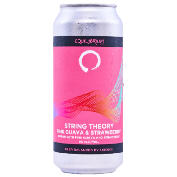 Equilibrium Brewing String Theory Pink Guava & Strawberry Farmhouse Ale 473ml