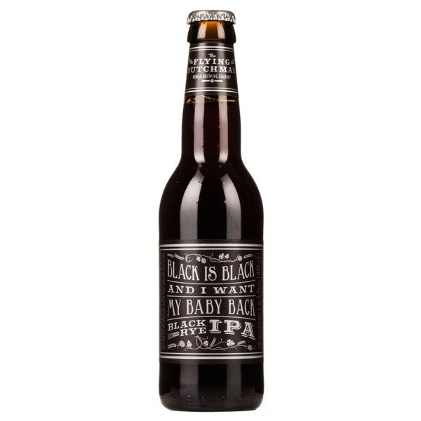 Flying Dutchman Black Is Black And I Want My Baby Back Black Rye IPA 330ml