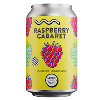 Garage Project Raspberry Cabaret Raspberry Hibiscus Sour 330ml - The Beer Cellar