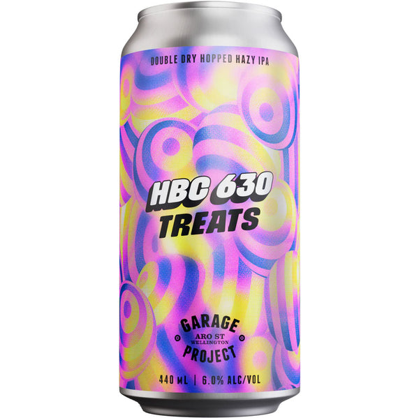 Garage Project HBC 630 Treats DDH Hazy IPA 440ml