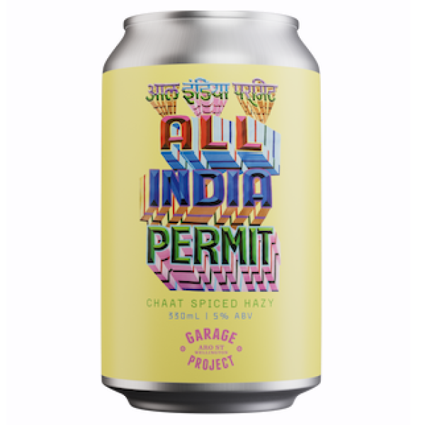 Garage Project All India Permit Spiced Hazy Pale Ale 330ml
