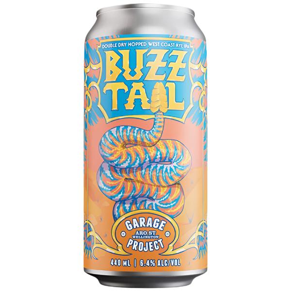 Garage Project Buzz Tail DDH West Coast Rye IPA 440ml