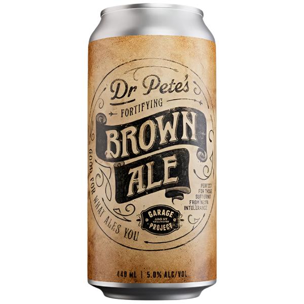 Garage Project Dr Pete's Fortifying Brown Ale 440ml
