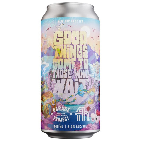 Garage Project Good things come to those who wait New Hop Hazy IPA 440ml