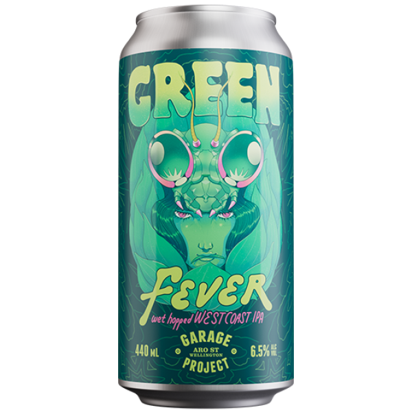 Garage Project Green Fever Kiwi Harvest & West Coast Fusion IPA 440ml