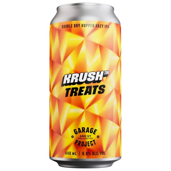 Garage Project Krush Treats DDH Hazy IPA 440ml | Beer Cellar NZ