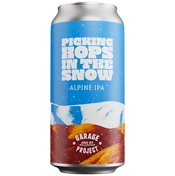 Garage Project Picking Hops In The Snow Alpine IPA 440ml