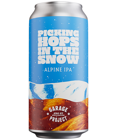 Garage Project Picking Hops In The Snow Alpine IPA 440ml