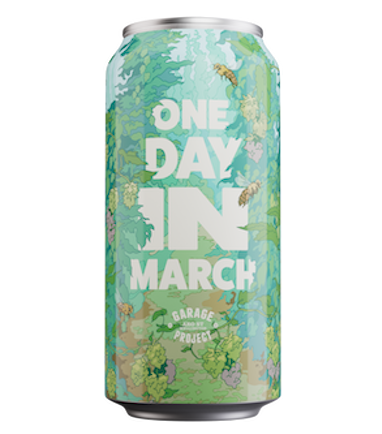 Garage Project One Day In March Fresh Hop Hazy Harvest IPA 440ml