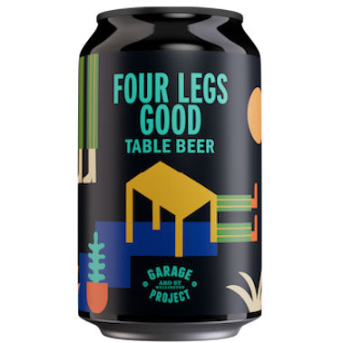 Garage Project Four Legs Good Table Beer 330ml