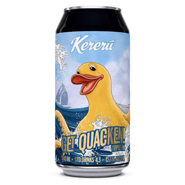 Kereru Get Quacken! 2025 Triple IPA 440ml