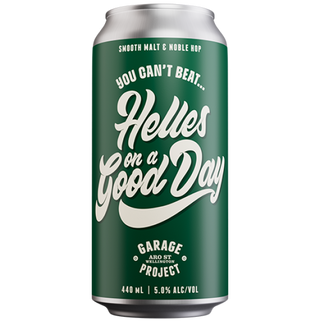 Garage Project Helles On A Good Day 440ml - The Beer Cellar