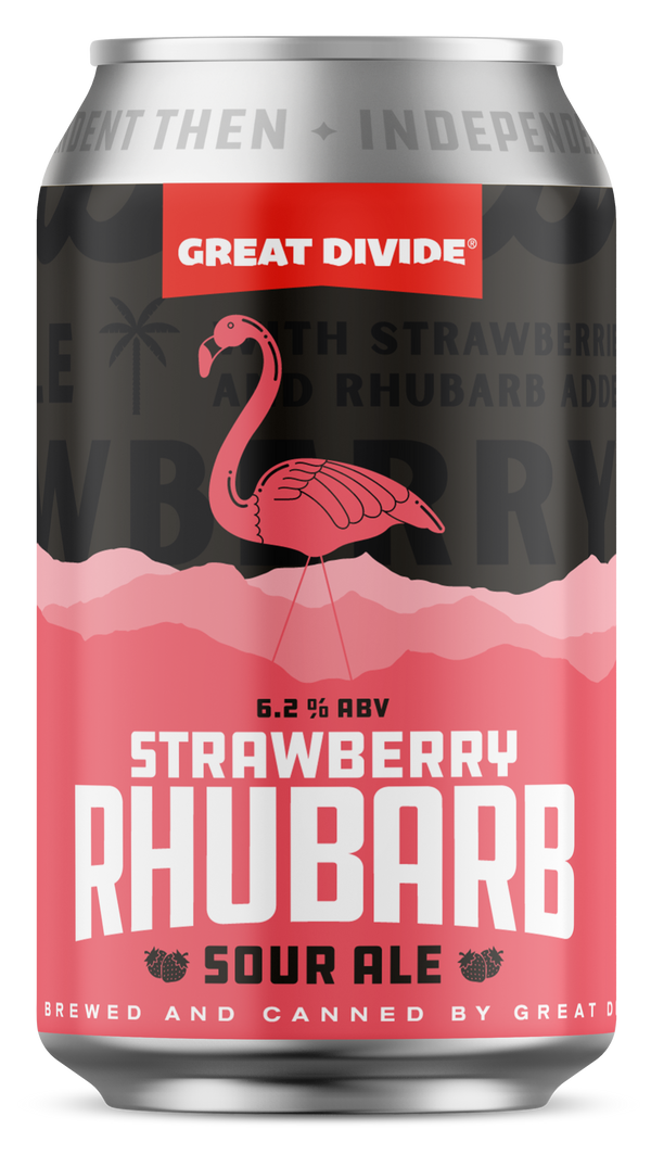 Great Divide Strawberry & Rhubarb Sour 355ml