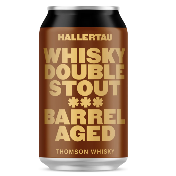 Hallertau Whisky Barrel Aged Double Stout 330ml