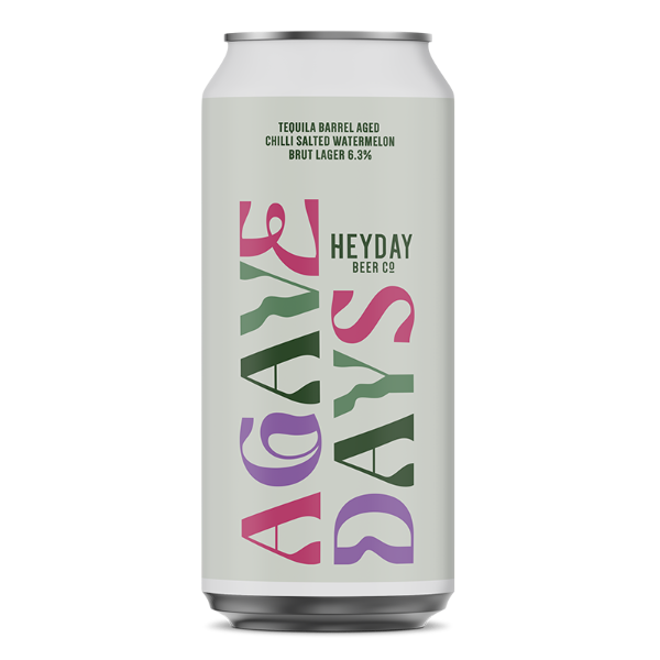 Heyday Agave Days Tequila Barrel Aged Chilli Salted Watermelon Brut Lager 440ml