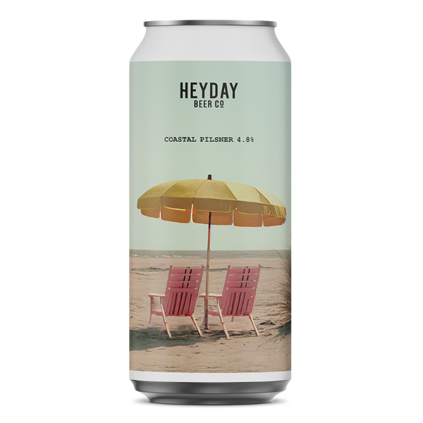 Heyday Coastal Pilsner 440ml