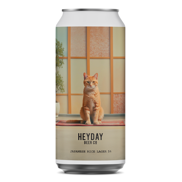 Heyday Japanese Rice Lager 440ml