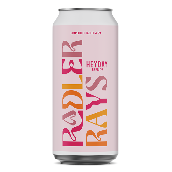 Heyday Radler Rhys Grapefruit Radler 440ml