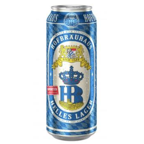 Hofbrau Helles Lager 500ml