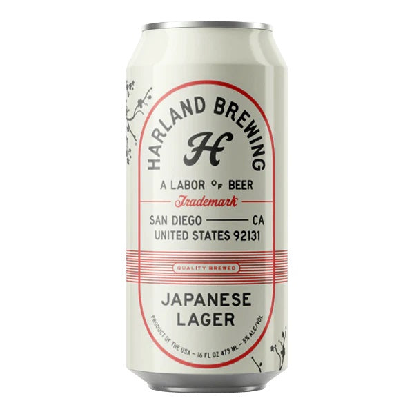 Harland Brewing Japanese Lager 473ml