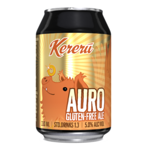 Kereru Auro Gluten Free Ale 330ml BB Dec24