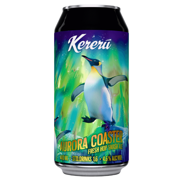 Kereru Aurora Coaster Fresh Hop Smash Ale 440ml