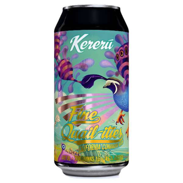 Kereru Fine Quail-ities California Common Beer 440ml