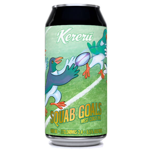 Kereru Squab Goals West Coast IPA 440ml