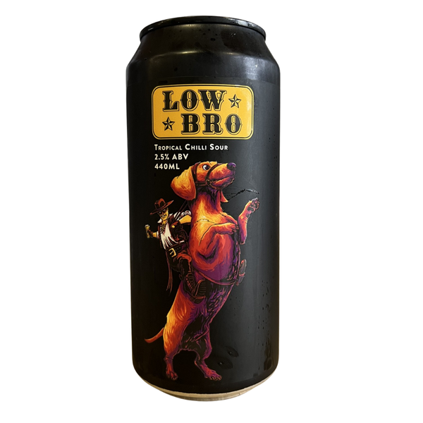 Double Vision Low Bro Tropical Chilli Sour 440ml