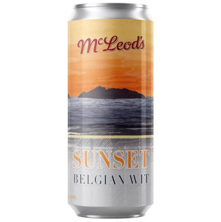 McLeods Sunset Belgian Wit 440ml - The Beer Cellar