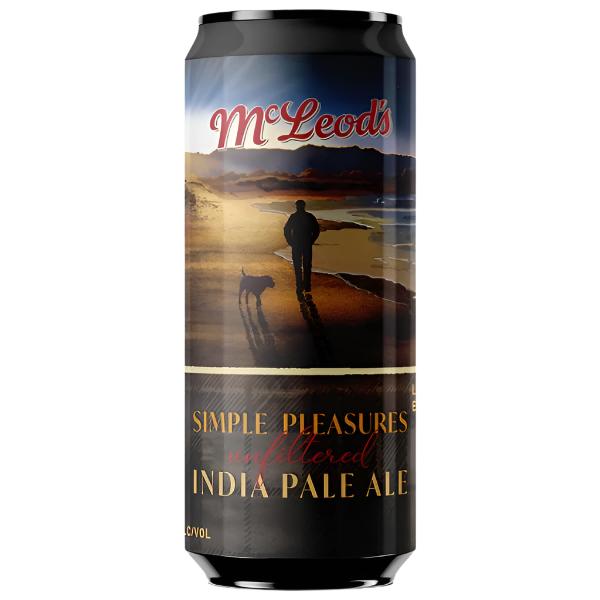 Mcleod's Simple Pleasures Unfiltered IPA 440ml