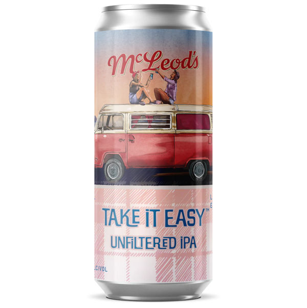 Mcleod's Take It Easy Unfiltered IPA 440ml