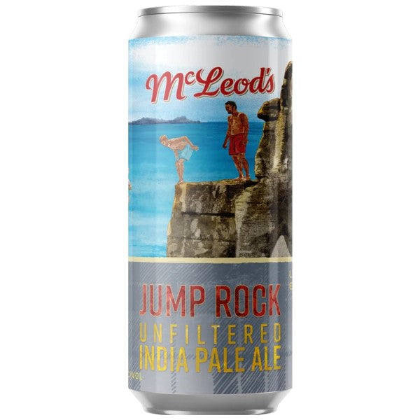Mcleods Jump Rock Unfiltered IPA 440ml