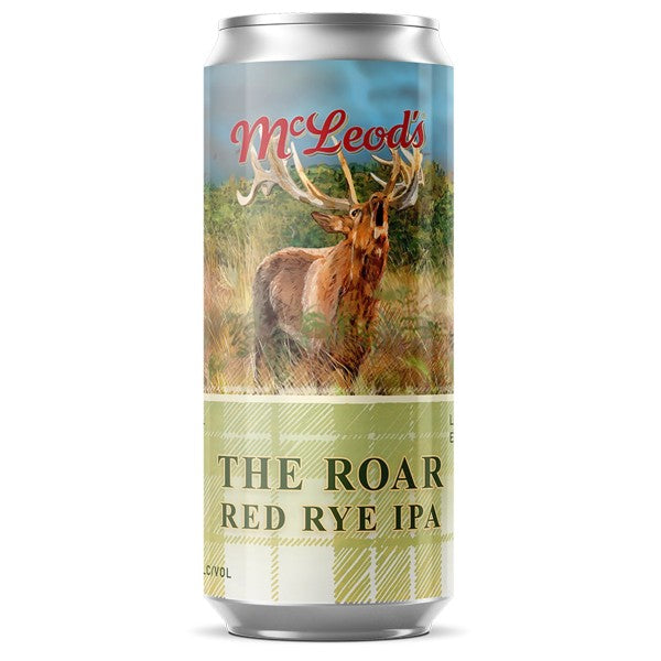 Mcleods The Roar Red Rye IPA 440ml
