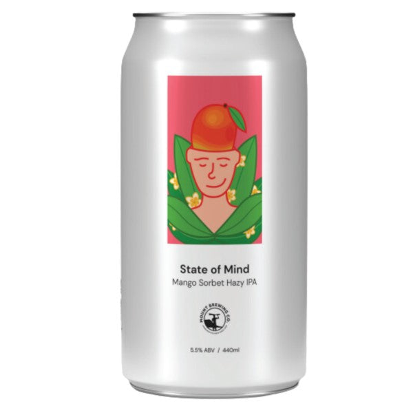 Mount Brewing State of Mind Mango Sorbet Hazy IPA 440ml