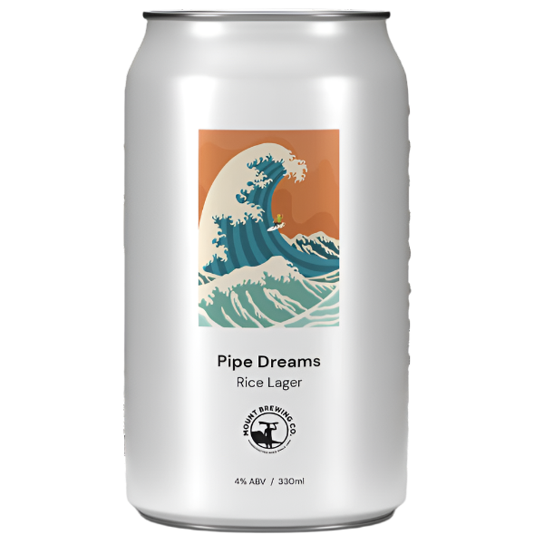 Mount Brewing Pipe Dream Rice Lager 330ml