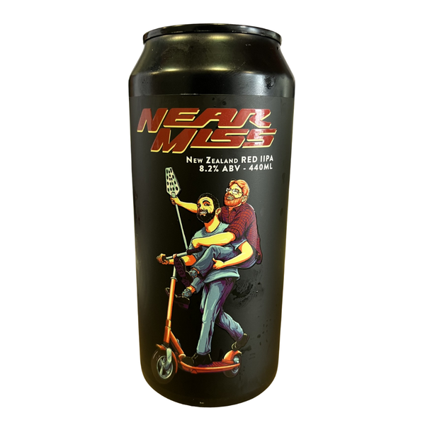 Double Vision Near Miss Red Double IPA 440ml