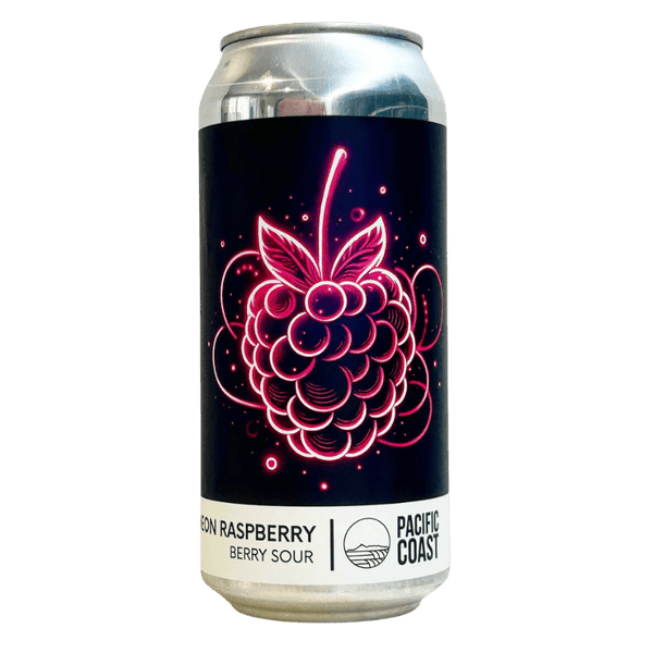Pacific Coast Neon Raspberry Berry Sour 440ml