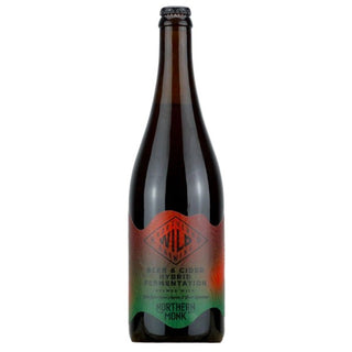 Bottle of Northern Monk beer on a white background