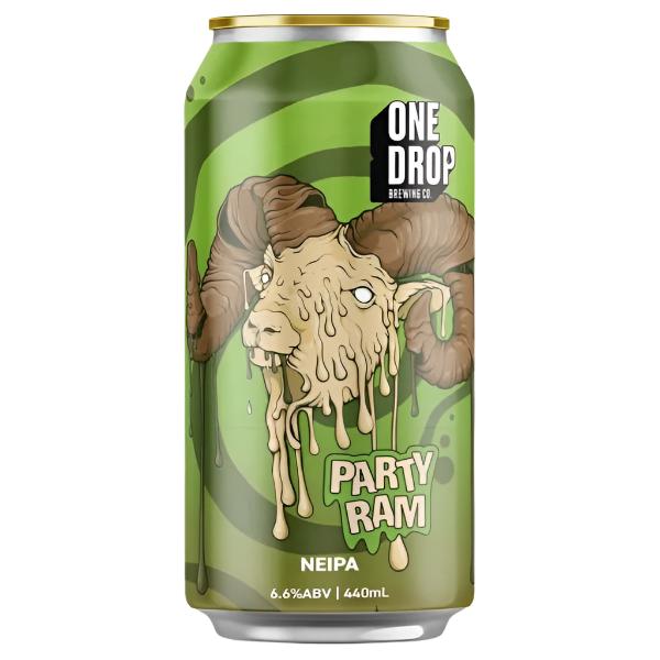 One Drop Brewing Party Ram New England IPA 440ml