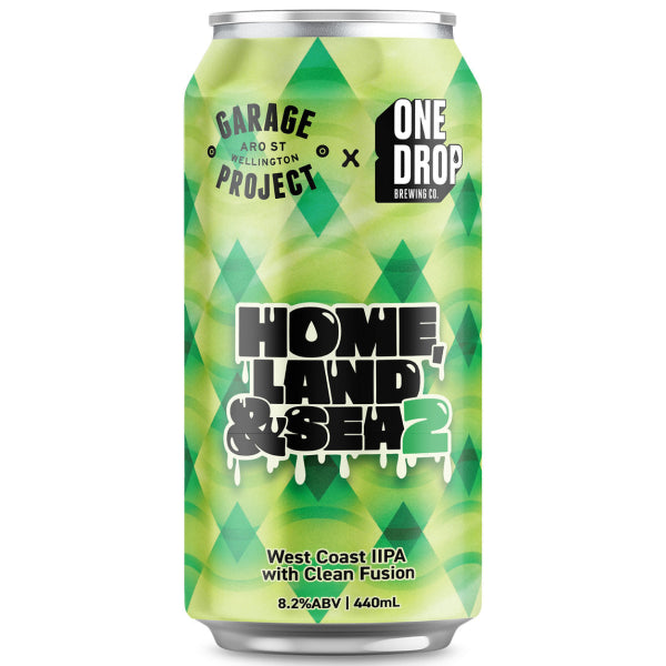 One Drop Brewing Home, Land & Sea Cali IPA 440ml