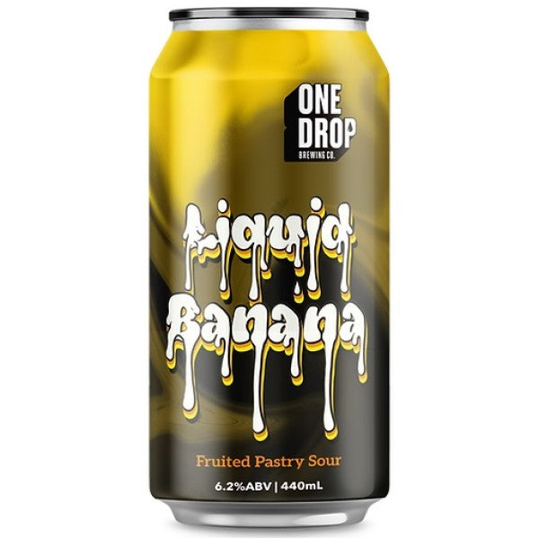One Drop Brewing Liquid Banana Fruited Pastry Sour 440ml
