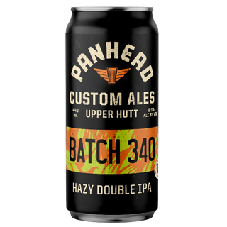 Panhead Custom Ales Hazy Double IPA can on a white background