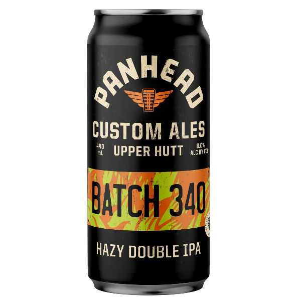 Panhead Custom Ales Hazy Double IPA can on a white background