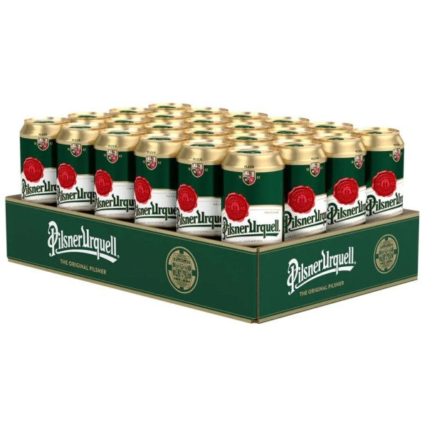 Pilsner Urquell Pilsner 500ml 24pk Cans